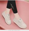 Женские кроссовки на платформе из натуральной кожи — весна/осень 2024 г., визуально увеличивающие рост, модная спортивная/повседневная обувь.