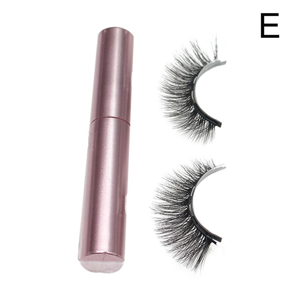 1 пара 3D магнитных накладных ресниц с магнитным макияжем, стойкий быстрый глаз, натуральные Fals T9P1