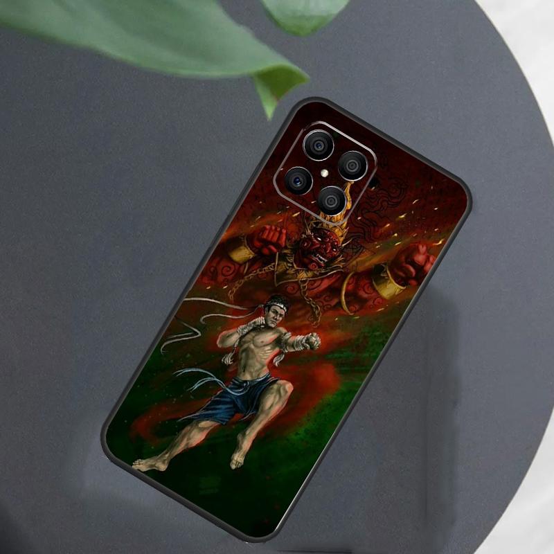 Боевое искусство Муай Тай Для Чести Magic 7 Lite 6 5 8 Pro Чехол Для Honor 200 400 70 90 X8c X8b X9a X9b X9c X9d Win RT