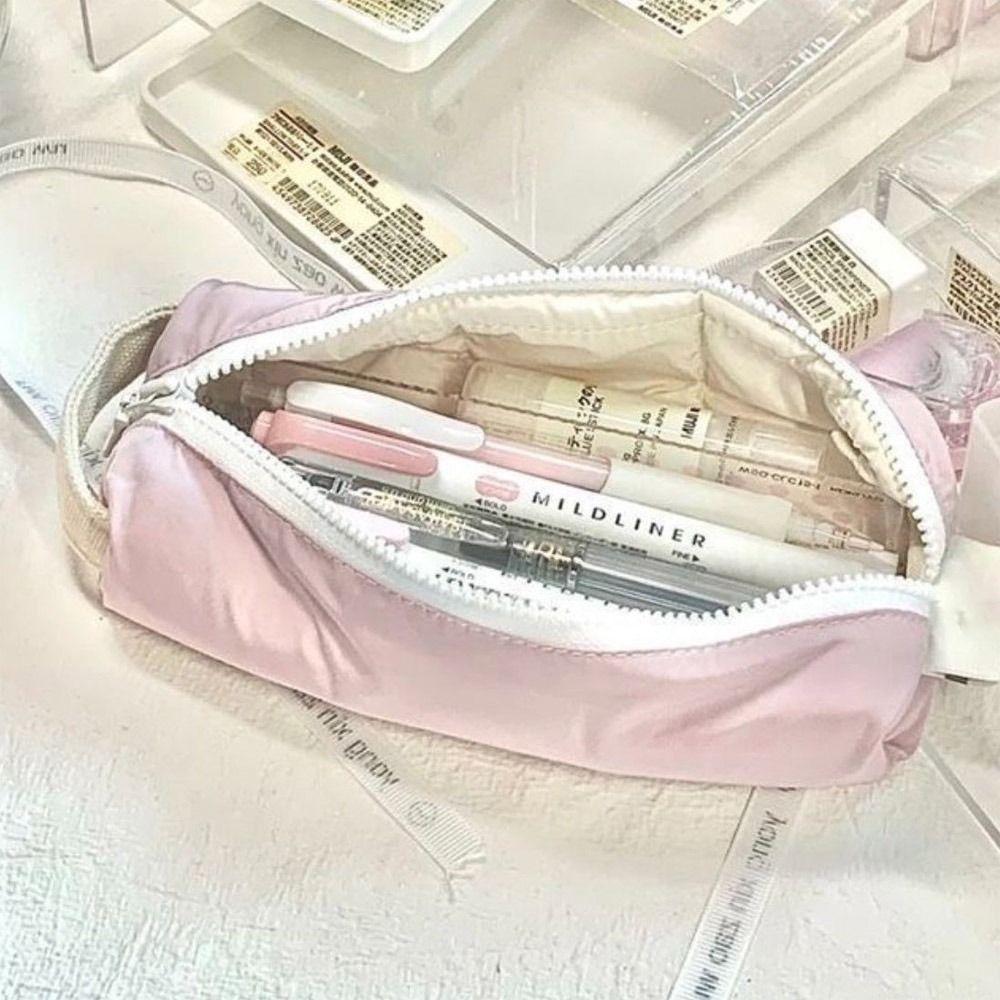 Large-capacity Stationery Storage Bag Portable Pen Bag Durable Pencil Case