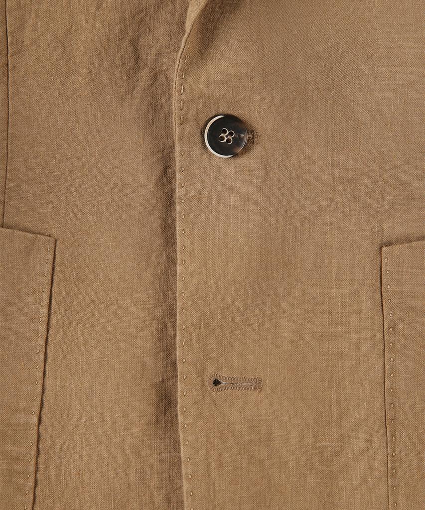 Panicale Beige Signature Linen Jacket