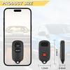 Key Fob Replacement For 2001-06 Toyota Highlander/ 00-06 Celica Echo/ 00-03 Prius/ 01-04 RAV4/ 04-06 Tundra/ 99-09 4Runner/ 2004-2007 XB Remote
