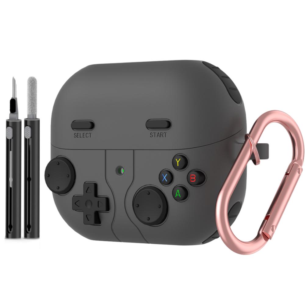 Для новых Galaxy Buds3 FE (2025) Ударопрочный чехол-накладка для Galaxy Buds 3 FE Защитный жесткий чехол-оболочка с брелоком и чистящим набором