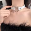 Love Collar Collarbone Chain Neck Strap Laser Love Pendant Collar Choker Luminous Necklace