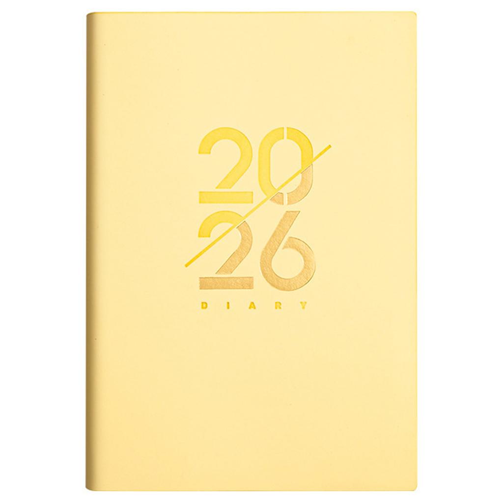 Классический планер 2026 года, горизонтальный ежедневник для эффективного управления задачами и планирования