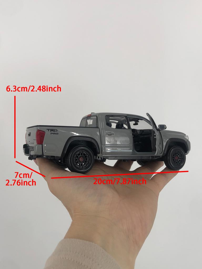 DTEZTU1 Maisto 1:27 Toyota Tacoma TRD Pro 2023 модель автомобиля, металлическое украшение из цинкового сплава, коллекционный подарочный автомобиль
