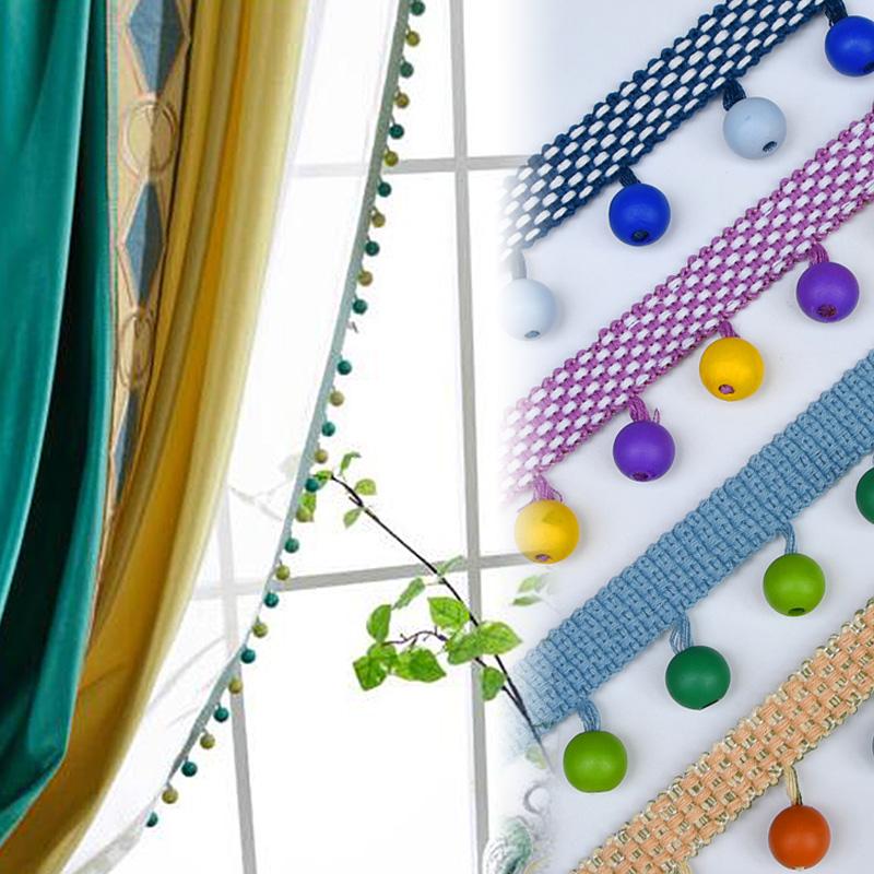 1 метр занавески кисточка бахрома бисер кружевная отделка для шитья занавески оконные аксессуары кружевная отделка своими руками платье сценический декор одежды