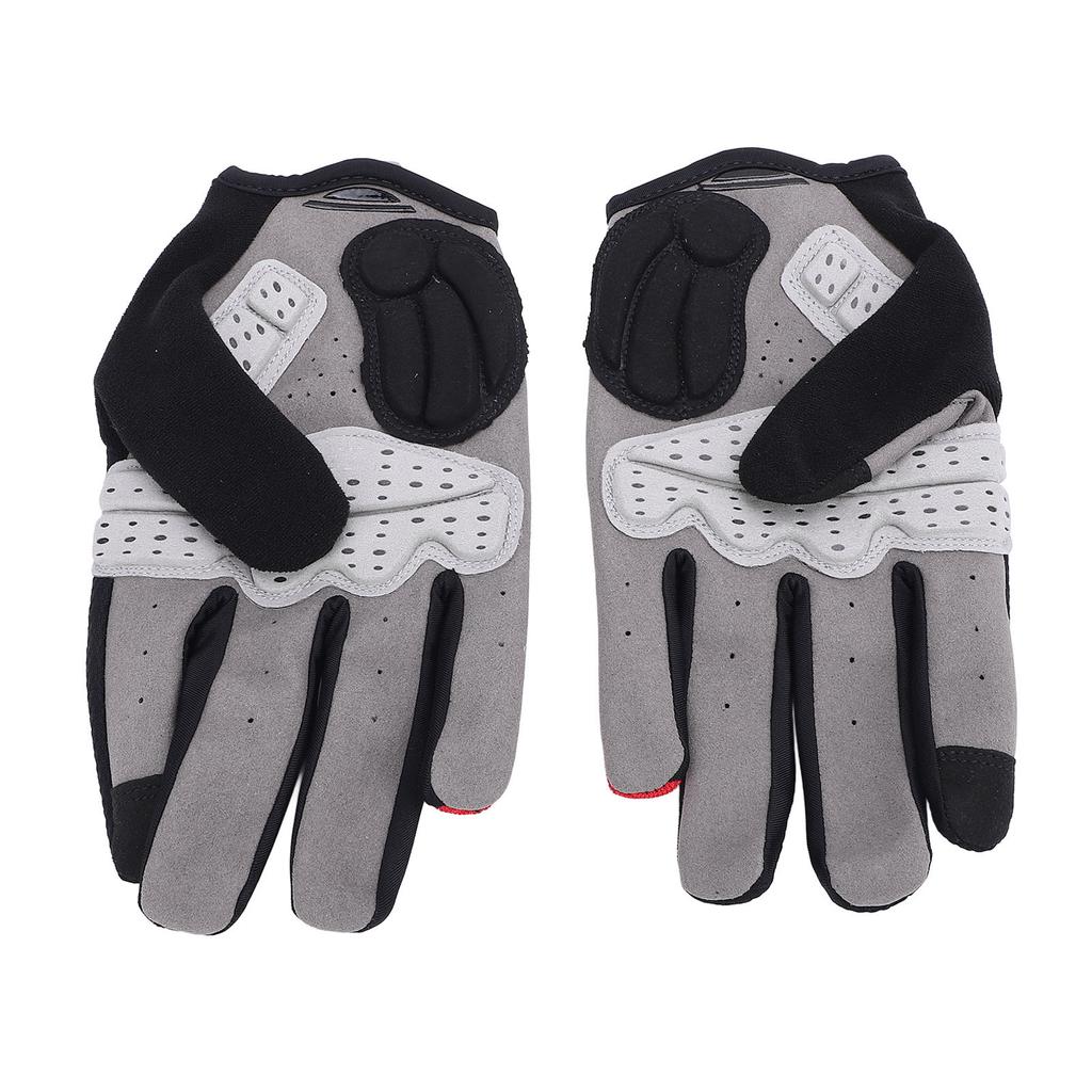 1 пара перчаток для велоспорта, противоскользящие, амортизирующие, легкие, с полным пальцем, для езды на сенсорном экране