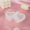 1pc-Crystal Dropper Mold, Heart Hanging Decorative Jewelry, Silicone Mold, Candle Heart Silicone Mold