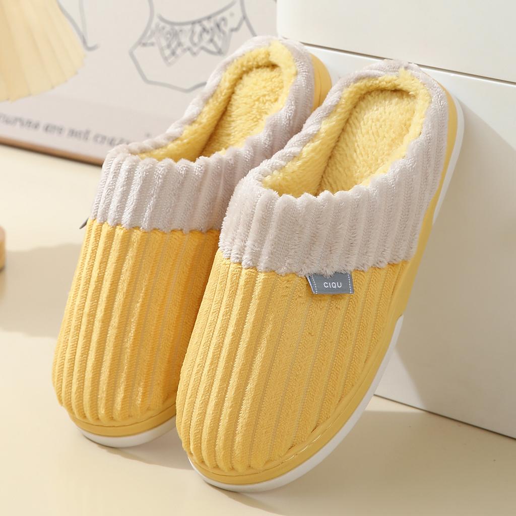 Women Winter Home Slippers Cartoon Nonslip Soft Winter Warm House Spa Slippers Indoor Bedroom Lovers Outdoor Shoes