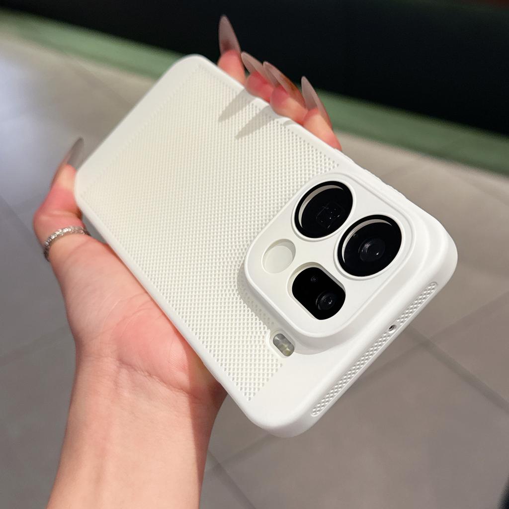 Жесткий чехол для телефона с защитой от перегрева для OPPO Find X9 Pro, охлаждающая сотовая сетка, ПК-чехол, корпус