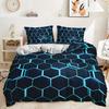 Quilt Cover Three-Piece Set European And American 3D Three-Dimensional Technology Quilt Cover Digital Printing Kit Bedding