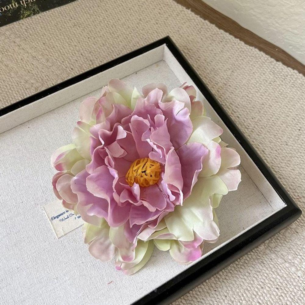 Chinese Style Flower Hairclip Fabric Handmade Accessory Vintage Hair Accessories  Daily Dress