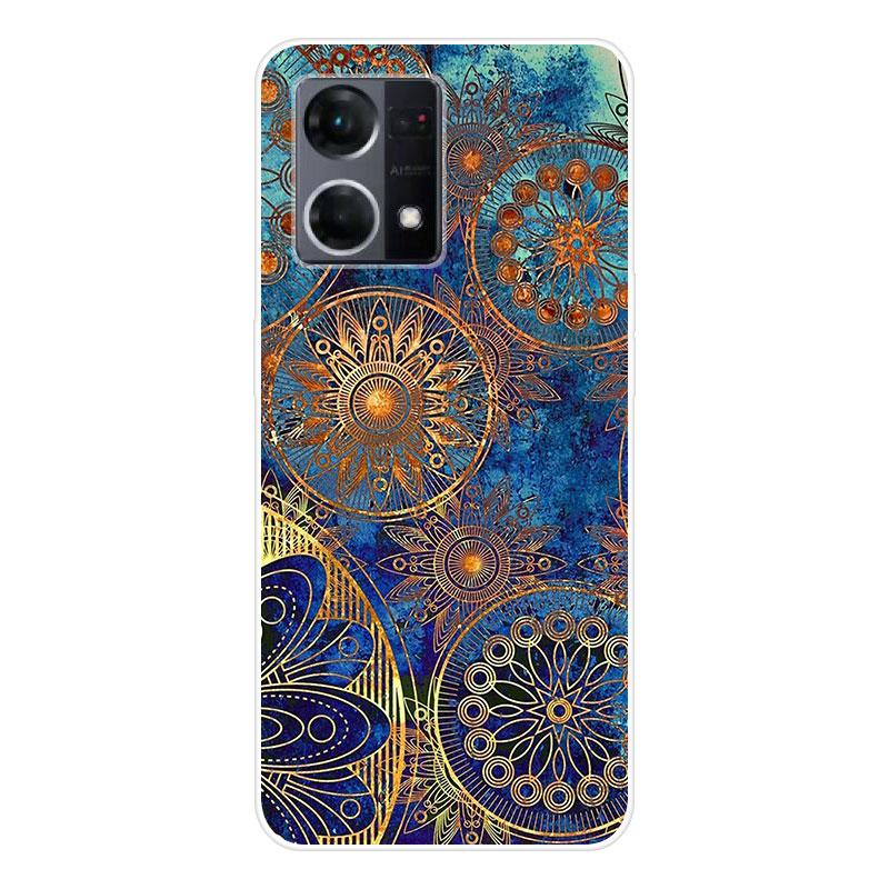 Для OPPO Reno7 Reno 7 4G чехол Мягкая силиконовая задняя крышка чехол для телефона с рисунком мультфильма Креатив