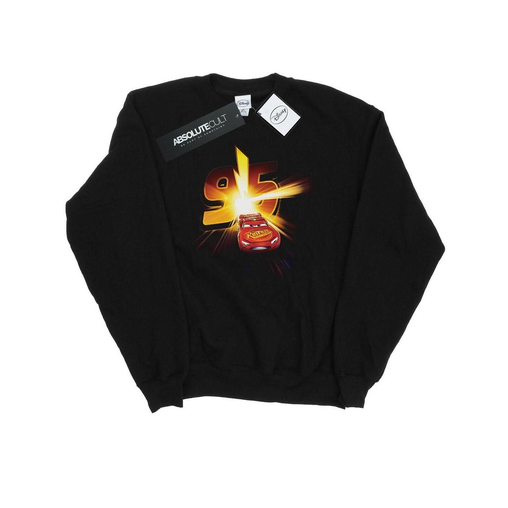 Disney Mens Cars Lightning McQueen Burst Sweatshirt