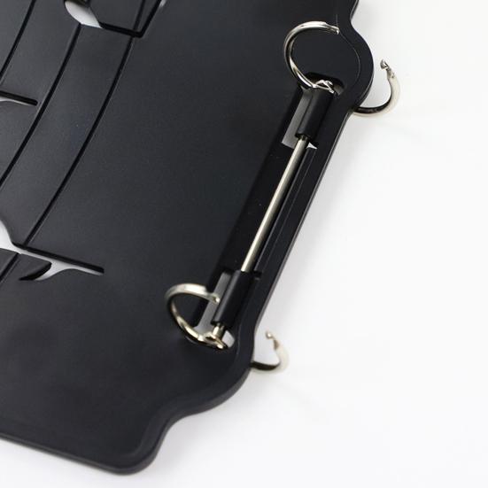 Trumpet Marching Lyre Adjustable Marching Band Lyre 360-degree Rotation Low Brass Lyre with Sheet Music Folder for Trumpet or Cornet