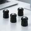 AHUQ1 New CCar Tire Valve Caps Auto Accessories For Skoda Rapid Fabia Octavia Yeti Superb RS Felicia VRS Scala VII Kodiaq Karop Kamiq