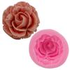 Силиконовая форма для торта Bloom Rose 3D Flower Fondant Mold Cupcake Jelly Candy Chocolate Decoration Bakery Tool Moulds molds silicone