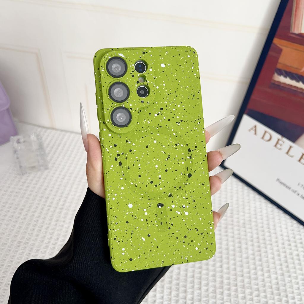 Silicone Magnetic Case For Samsung Galaxy S26 Edge S25 S24 S23 S22 S21 Ultra Plus A17 A56 A36 A26 A16 For Magsafe Cover