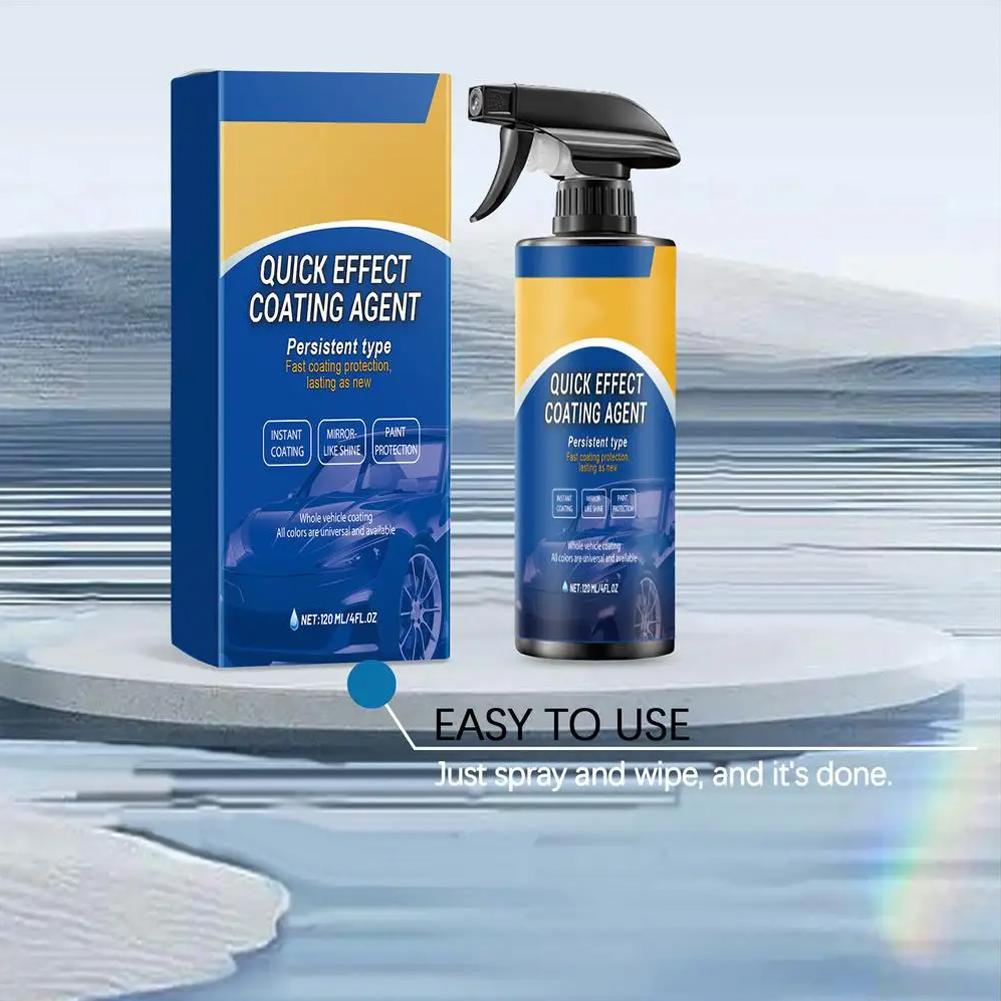 120ml Car Coating Spray Quick Effect Coating Liquid Agent High Protection Quick Car Scratch Remover For Vehicles