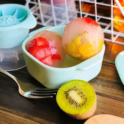 1 шт., силиконовая форма для изготовления кубиков льда, большая форма в форме шара, пищевой круглый поднос, крутые гаджеты, кухонные аксессуары, форма для изготовления
