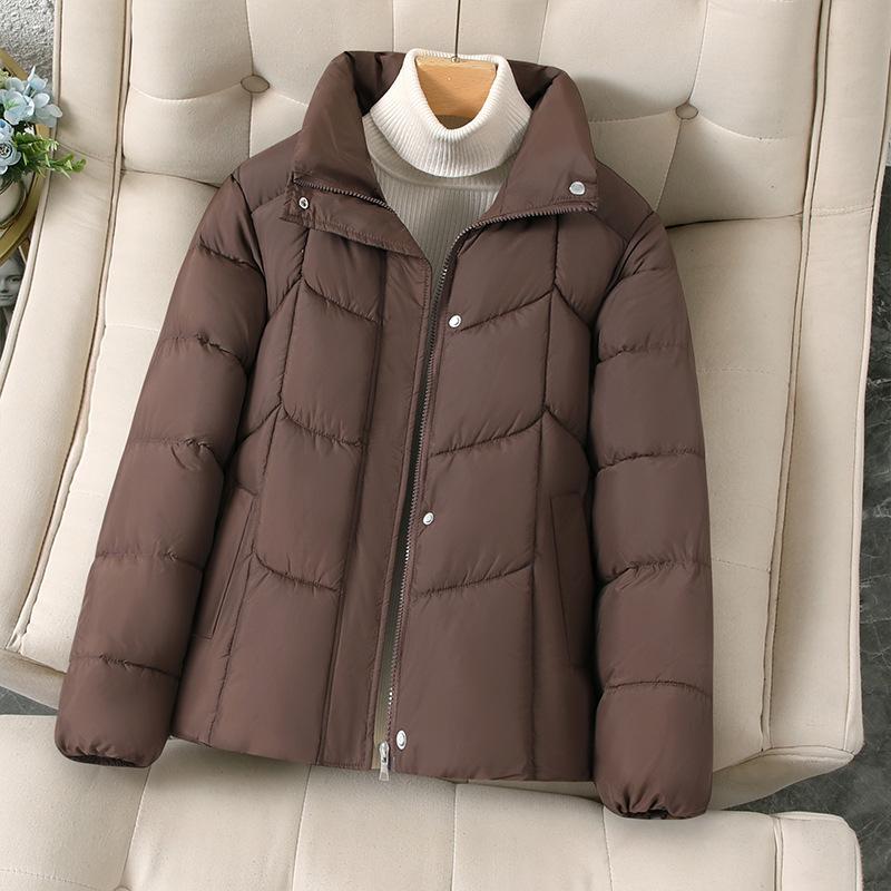 New cotton-padded clothes Winter women's cotton-padded clothes Versatile loose cotton-padded jackets Foreign style warm fashion jackets Women