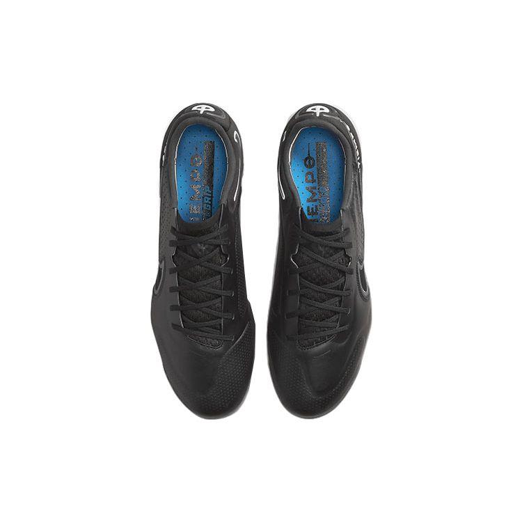 Nike Tiempo Legend 9 Elite FG Black Men Sneakers Dark-Smoke-Grey Light-Photo-Blue CZ8482-001