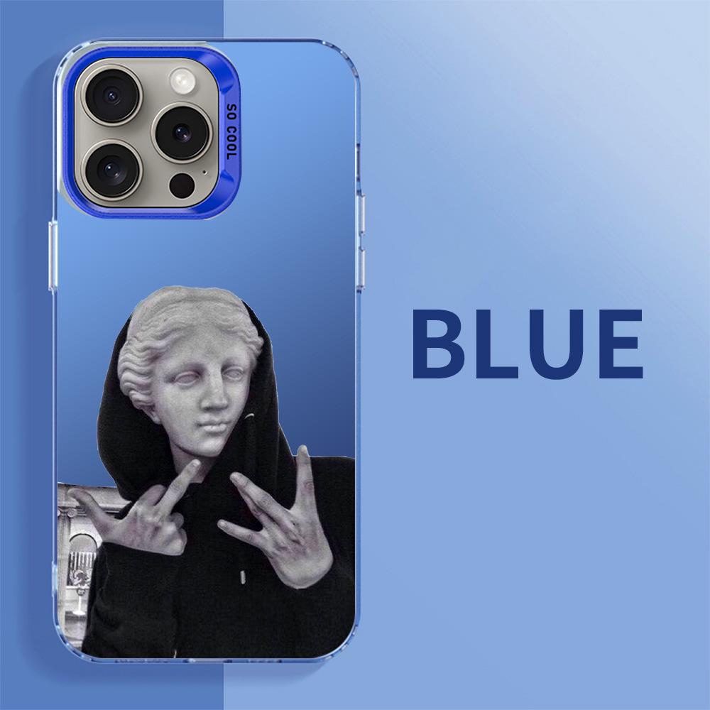 Европейский и американский IMD Серебряный чехол для телефона Cross-Border для iPhone 15/14/13/11/8