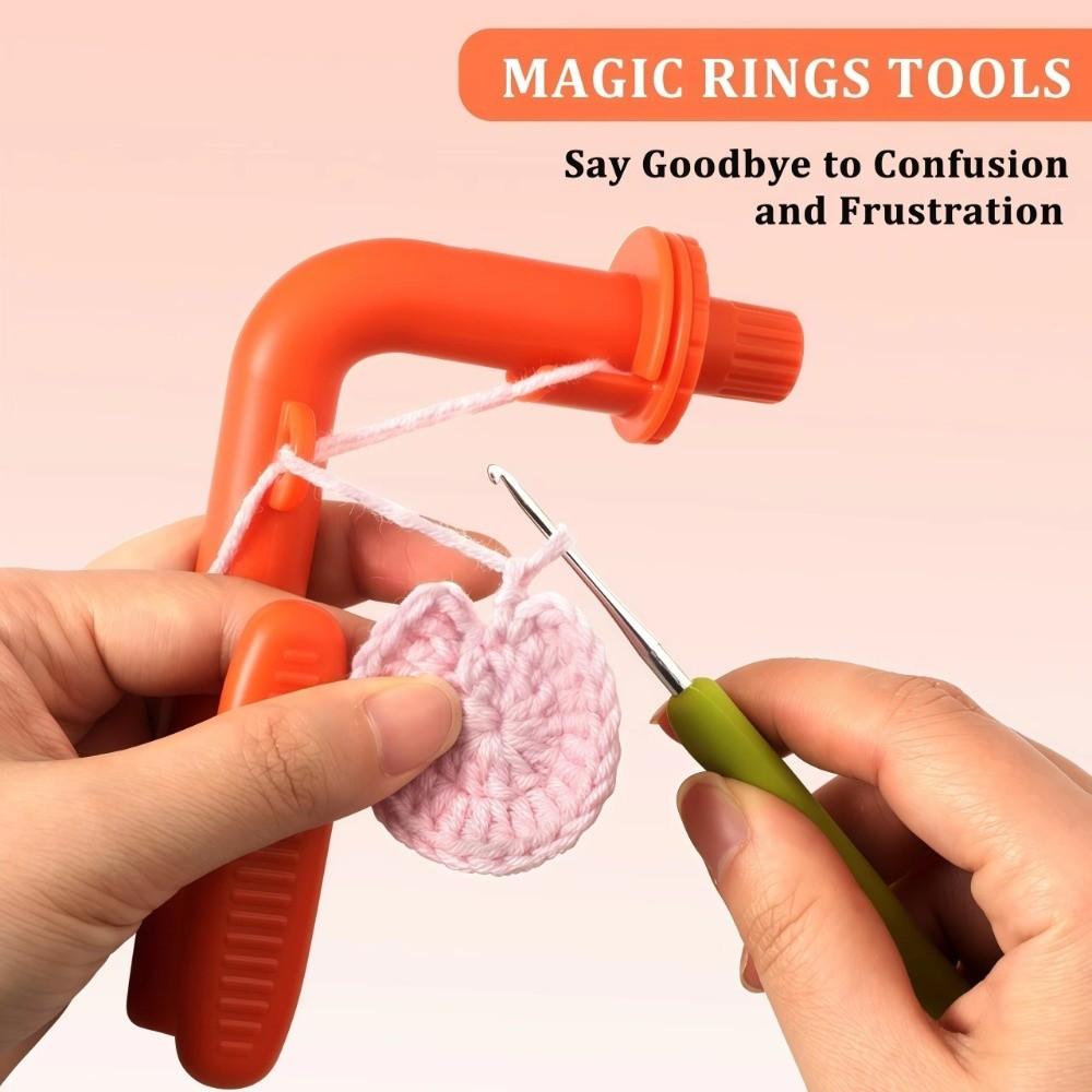 3 in 1 Manual Winding Machine Crochet Assistant Tool  Knitting & Crochet Supplies