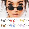 UV400 Protection Small Round Sunglasses Colorful Hippie Sun Glasses Circle Shades  for Women & Men