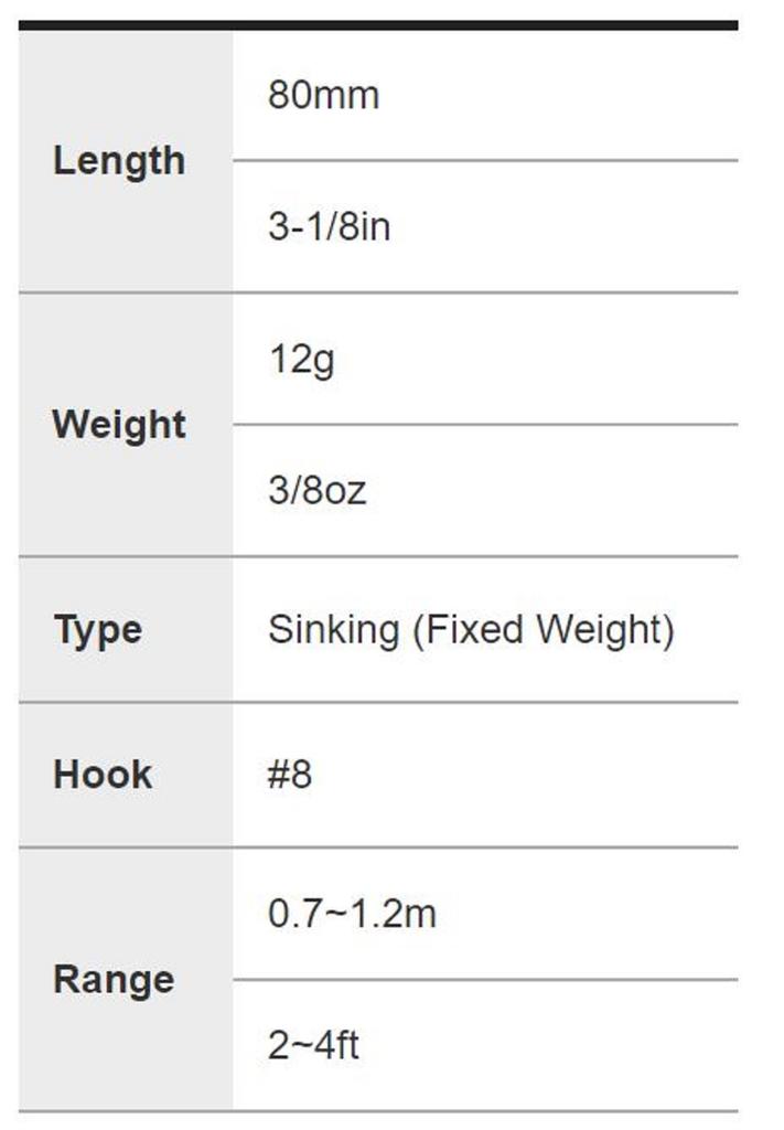 DUO Тонущая приманка Spearhead Ryuki 80S SW CNA0841 (9075)