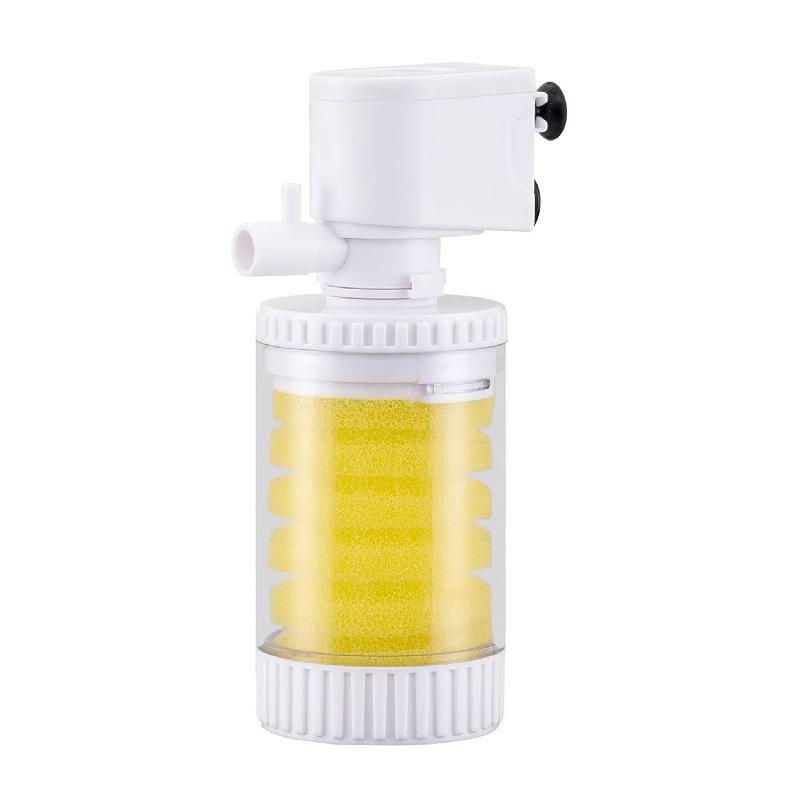 Фильтр для аквариума бесшумный три в одном встроенный погружной насос фильтрующее оборудование аквариумный фильтр