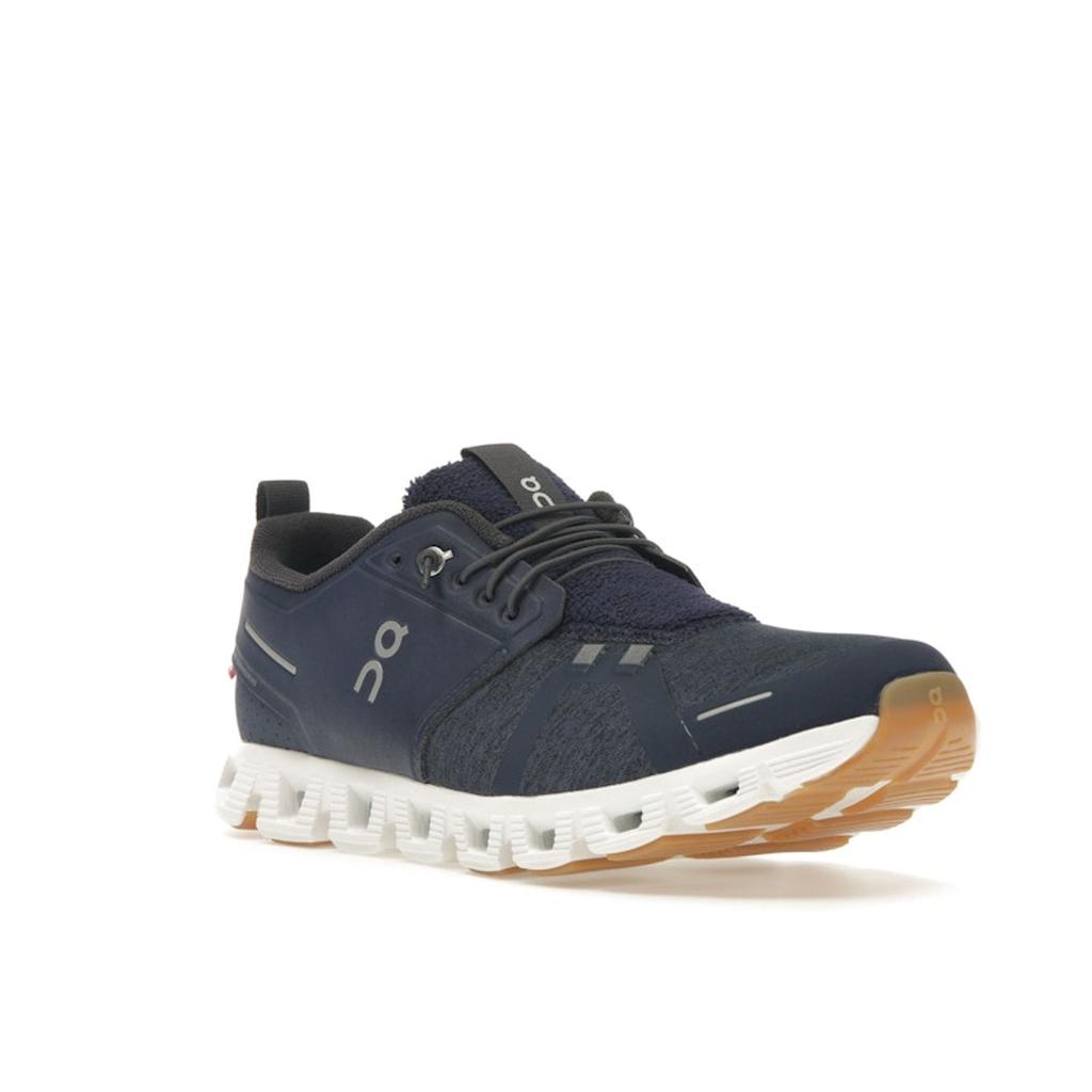 On Running Cloud 5 Terry Midnight White Men Sneakers 3MD30220692