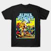 Мужская футболка с принтом Азиатский размер Alpha Flight Эксклюзивная Без выреза Печать методом термопереноса Хлопковая футболка
