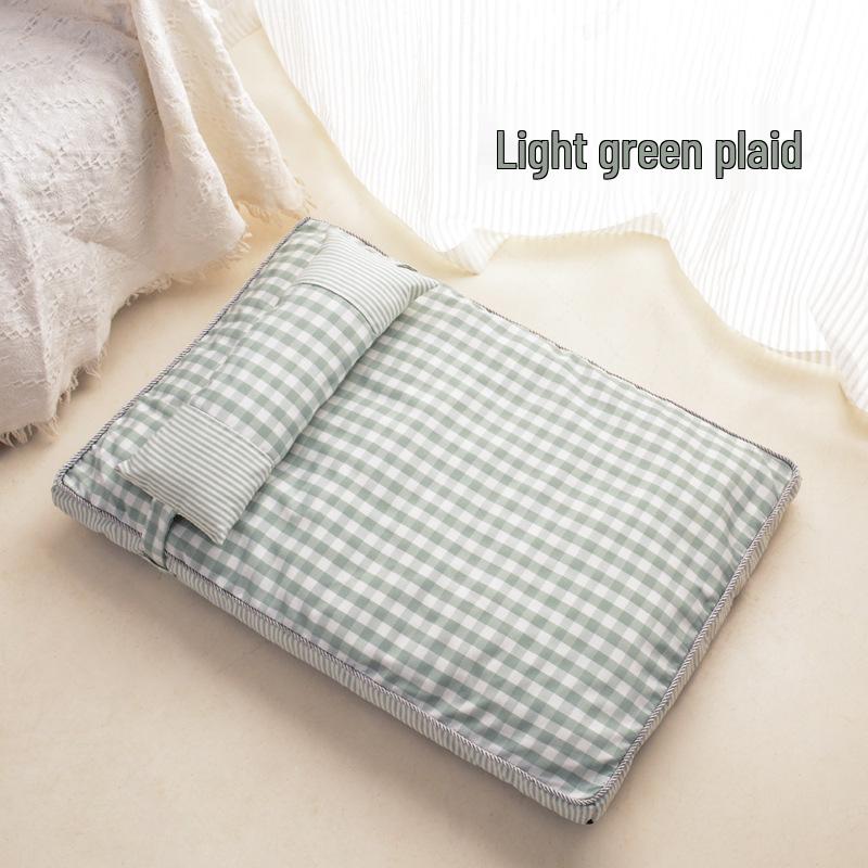 Съемная и моющаяся лежанка для питомцев на все сезоны - Подушка-мат для собак и кошек