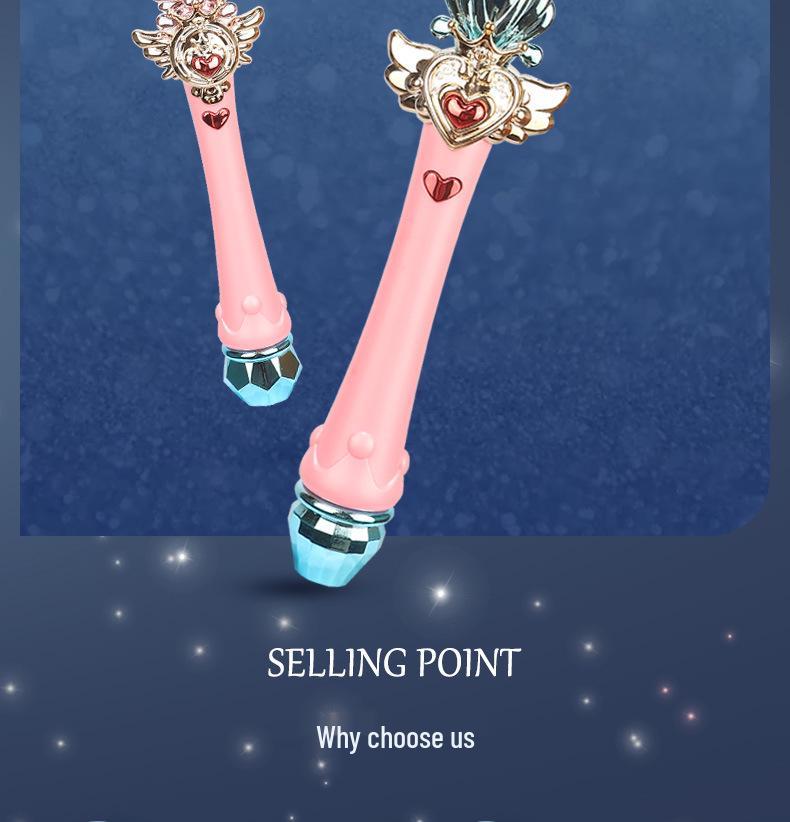 Светящаяся волшебная палочка для девочек 3-6 лет: Идеальный рождественский или подарок на день рождения для маленьких принцесс