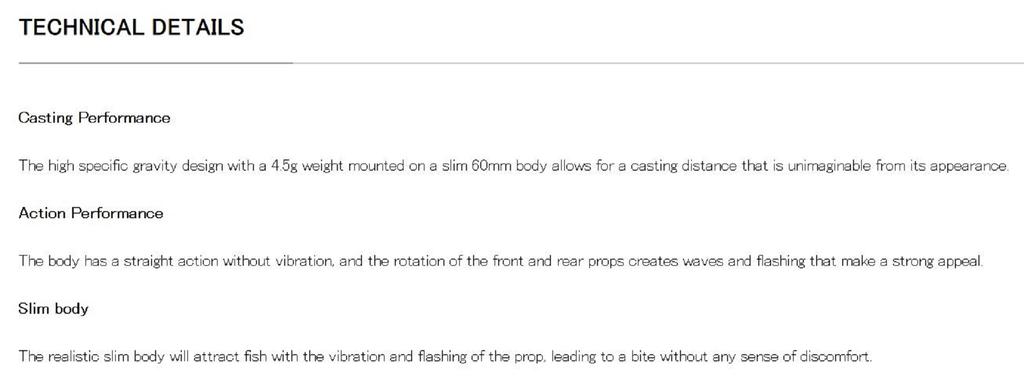 DUO Realis Spin Bait 60 Spinbait Spybait Sinking Lure ACC3329 (0106)