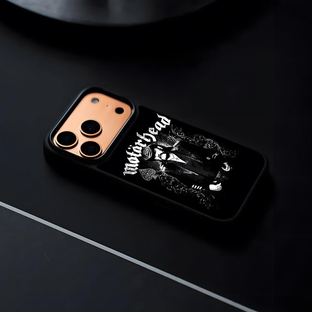 Singer L-Lemmy-Kilmister Phone Case For IPhone 17 16 15 14 13 12 Pro Max Plus Black Frame Hard Shell