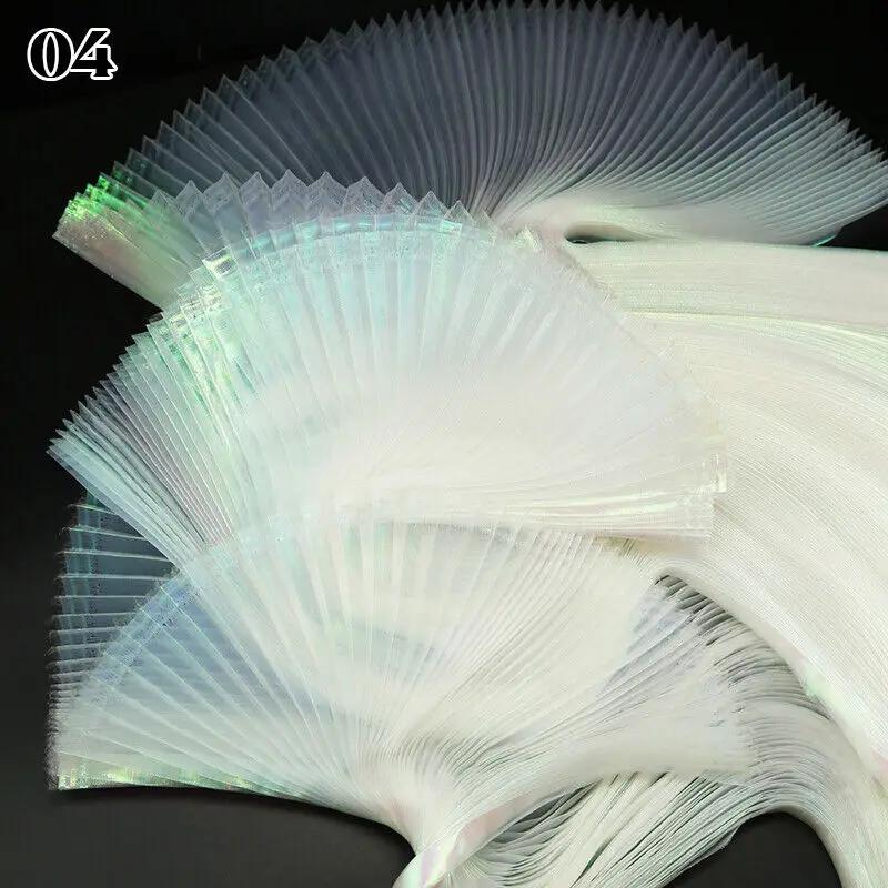 100x140cm Laser Pleated Fabric Crinkle Wedding Photography Background Stage Decors DIY Women Dress Suit Diy Sewing Material