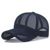 Summer Breathable Baseball Cap Mesh Sun Hat Men Outdoor Golf Fishing Hats Snapback Panama Hat Visor Peaked Cap