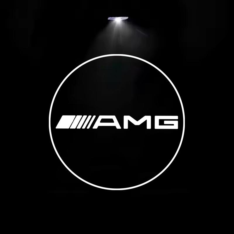 CRS1 Модная подсветка дверей автомобиля с логотипом для Mercedes Benz AMG W177 W176 X166 X167 C257 C218 X253 C118 C117 H247