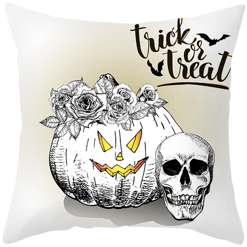 Домашний декор, наволочка с тыквой на Хэллоуин, креативная наволочка с принтом, наволочка для дивана, вечеринки, дома, автомобиля, наволочка 45x45 см, Funda de Almohada