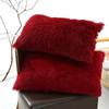 1PC Soft Fur Plush Furry Cushion Cover Bedding Pillow Case Throw Pillows Cover Classic Home Decor Pillowslip Cushion Cover 50X70