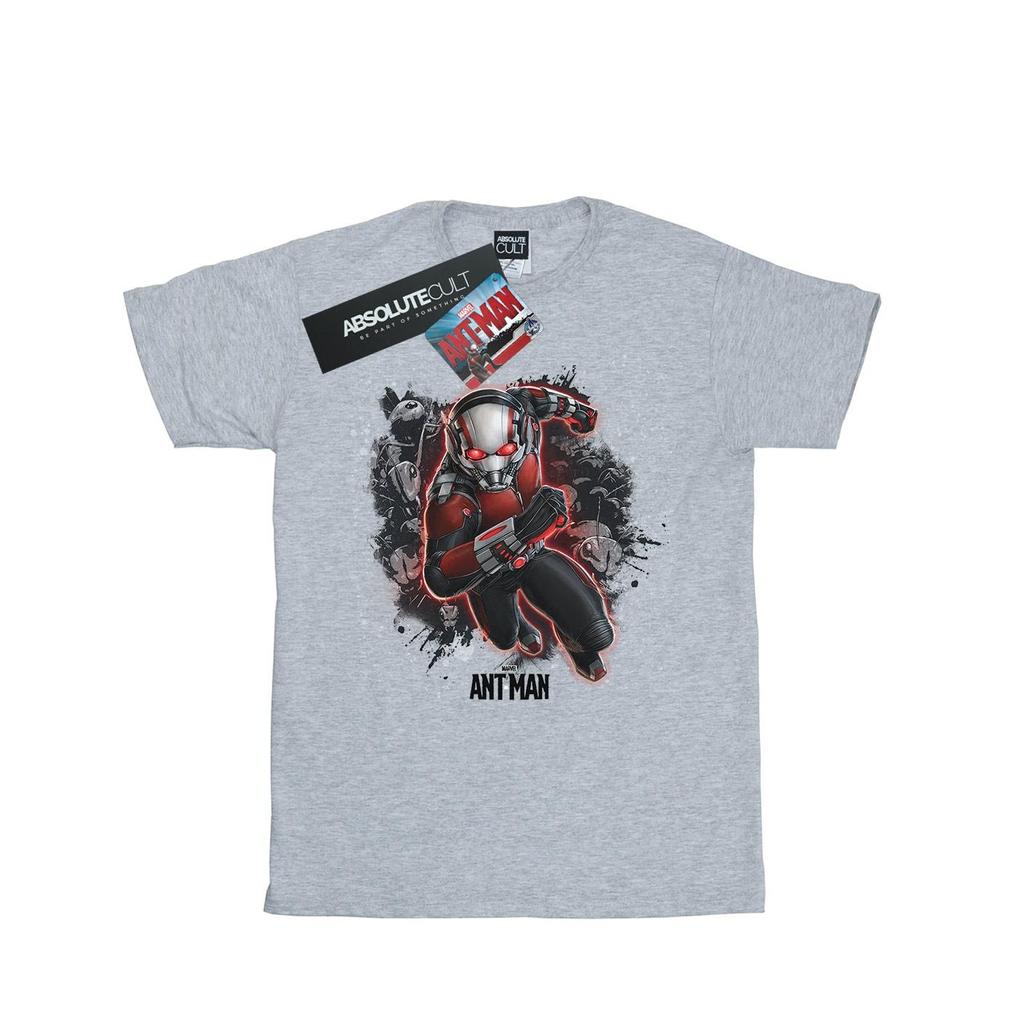 Marvel Girls Ant-Man Ants Running Cotton T-Shirt