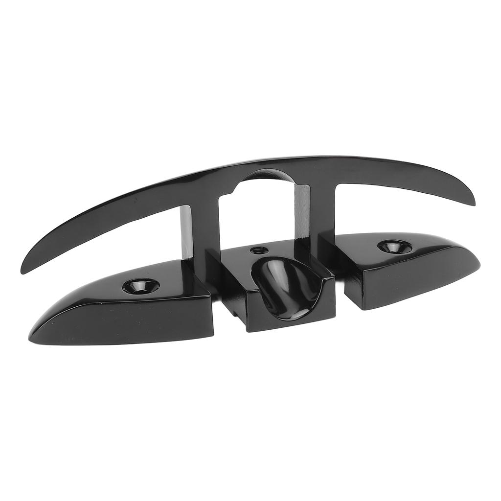 Складной швартовочный канат для лодки 8,5 дюймов из нержавеющей стали 316 с надежной фиксацией, отполированный до блеска