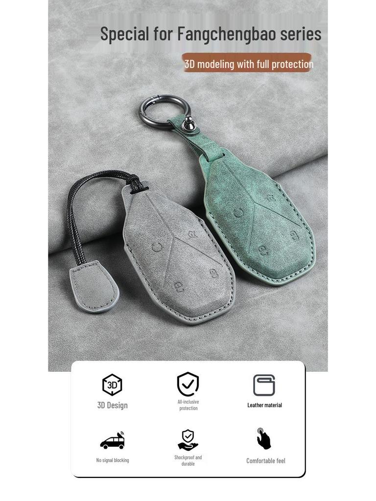 High-End Car Key Case for BYD Yangwang U8/U9/U5/U3 - Men's & Women's