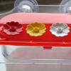 Window Hummingbird Feeder Plastic Birds Feeding Tray with 4 Feeding Ports Strong Suction Cup Hummingbird Feeder for Outdoors