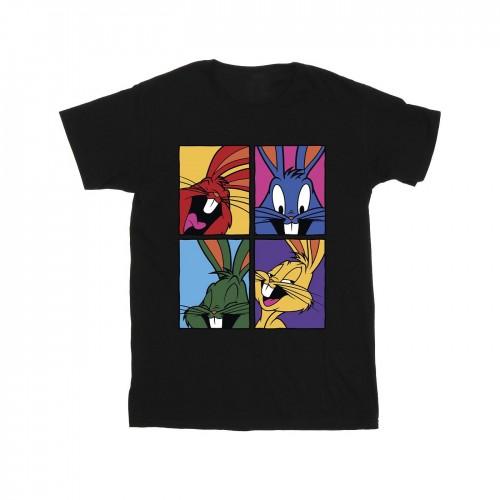 Looney Tunes Mens Bugs Pop Art T-Shirt