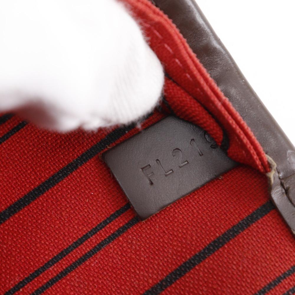 LOUIS VUITTON Neverfull GM Tote Bag N51106 Brown Damier canvas unisex Used