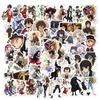 50 Pictures of Anime Writers, Wild Dogs, Personalized Graffiti Stickers, Decorative Suitcase, Notebook Waterproof Stickers